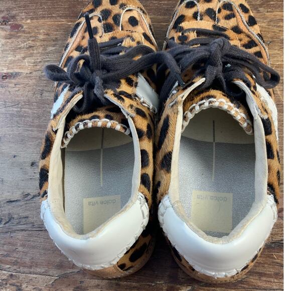 Dolce Vita Women's Notice Stitch Low-Profile Lace-Up Sneakers size 8 - Picture 6 of 8